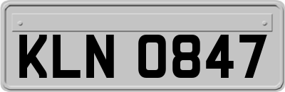 KLN0847