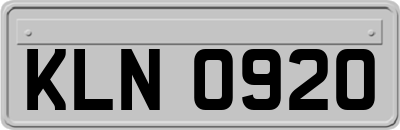 KLN0920