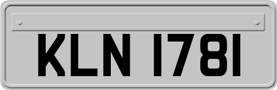 KLN1781