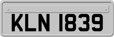 KLN1839