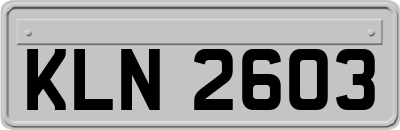KLN2603
