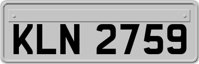 KLN2759