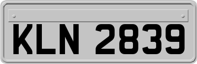 KLN2839