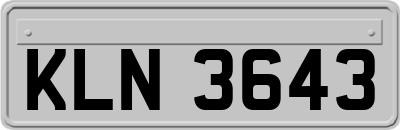 KLN3643