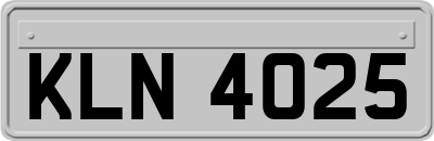 KLN4025