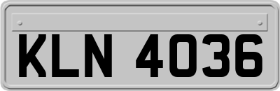 KLN4036