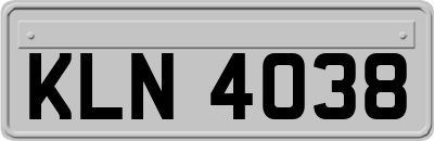 KLN4038