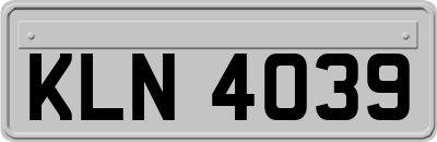 KLN4039