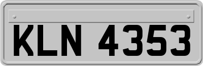 KLN4353