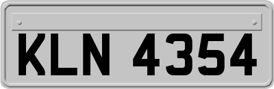 KLN4354