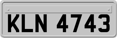 KLN4743