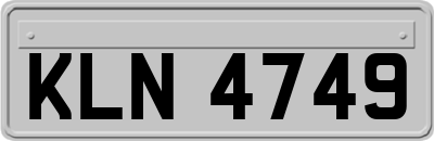 KLN4749