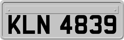 KLN4839