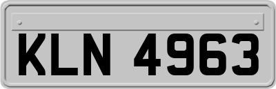 KLN4963