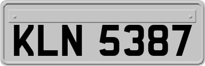 KLN5387