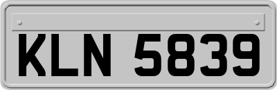 KLN5839