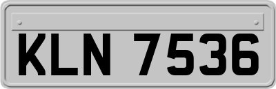 KLN7536
