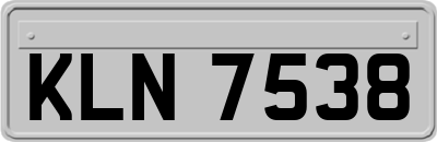 KLN7538