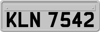 KLN7542