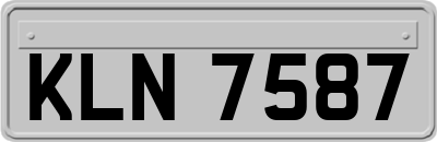 KLN7587