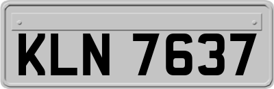 KLN7637