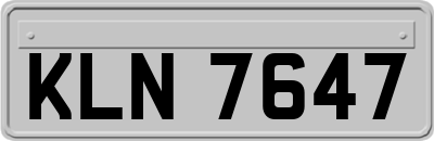 KLN7647