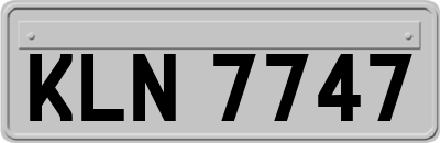 KLN7747