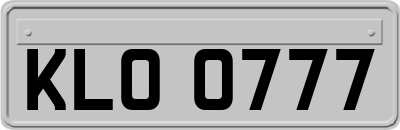 KLO0777