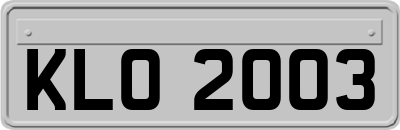 KLO2003