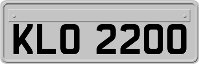 KLO2200