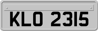 KLO2315