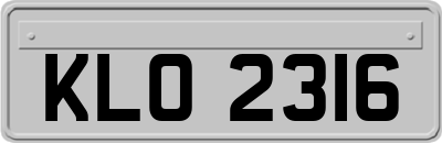 KLO2316