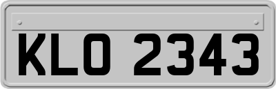 KLO2343