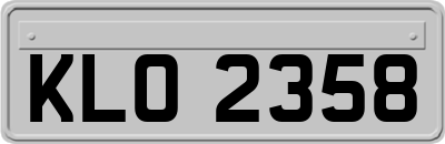KLO2358