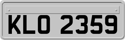 KLO2359