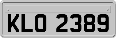 KLO2389
