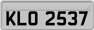 KLO2537