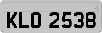 KLO2538