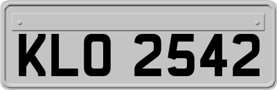 KLO2542