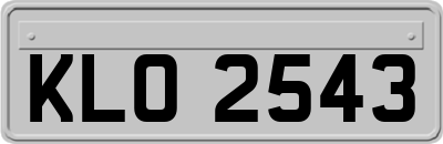 KLO2543