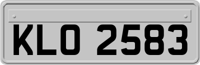 KLO2583