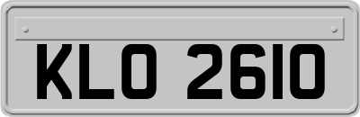 KLO2610