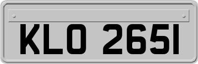 KLO2651