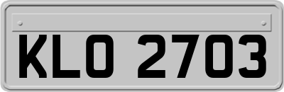 KLO2703