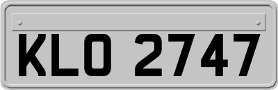 KLO2747