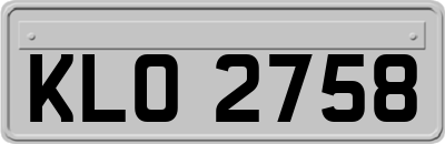 KLO2758