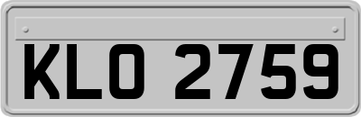 KLO2759