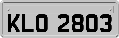 KLO2803