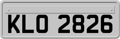 KLO2826