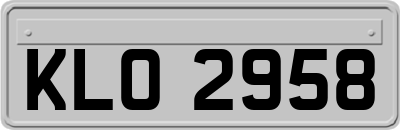 KLO2958